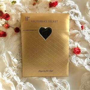 Victoria's Secret Silky Sheer Control Top Pantyhose Jet Black Size S Nylon NIB
